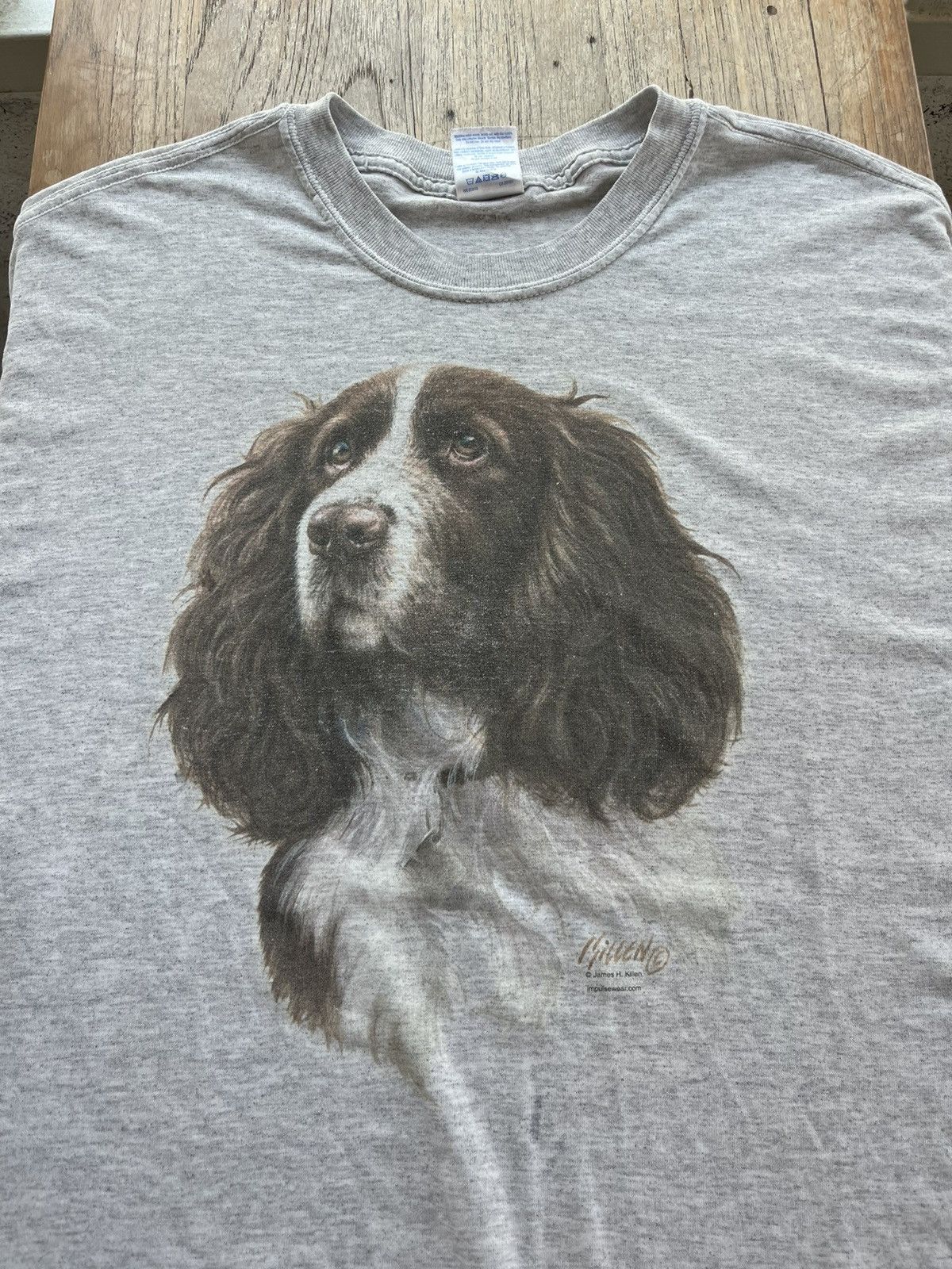 Other Big Face English Springer Spaniel Art by James H. Killen Size US L / EU 52-54 / 3 - 3 Thumbnail