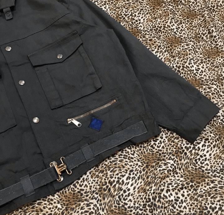 Japanese Brand Blue way Denim jacket Multipocket Size US L / EU 52-54 / 3 - 3 Thumbnail