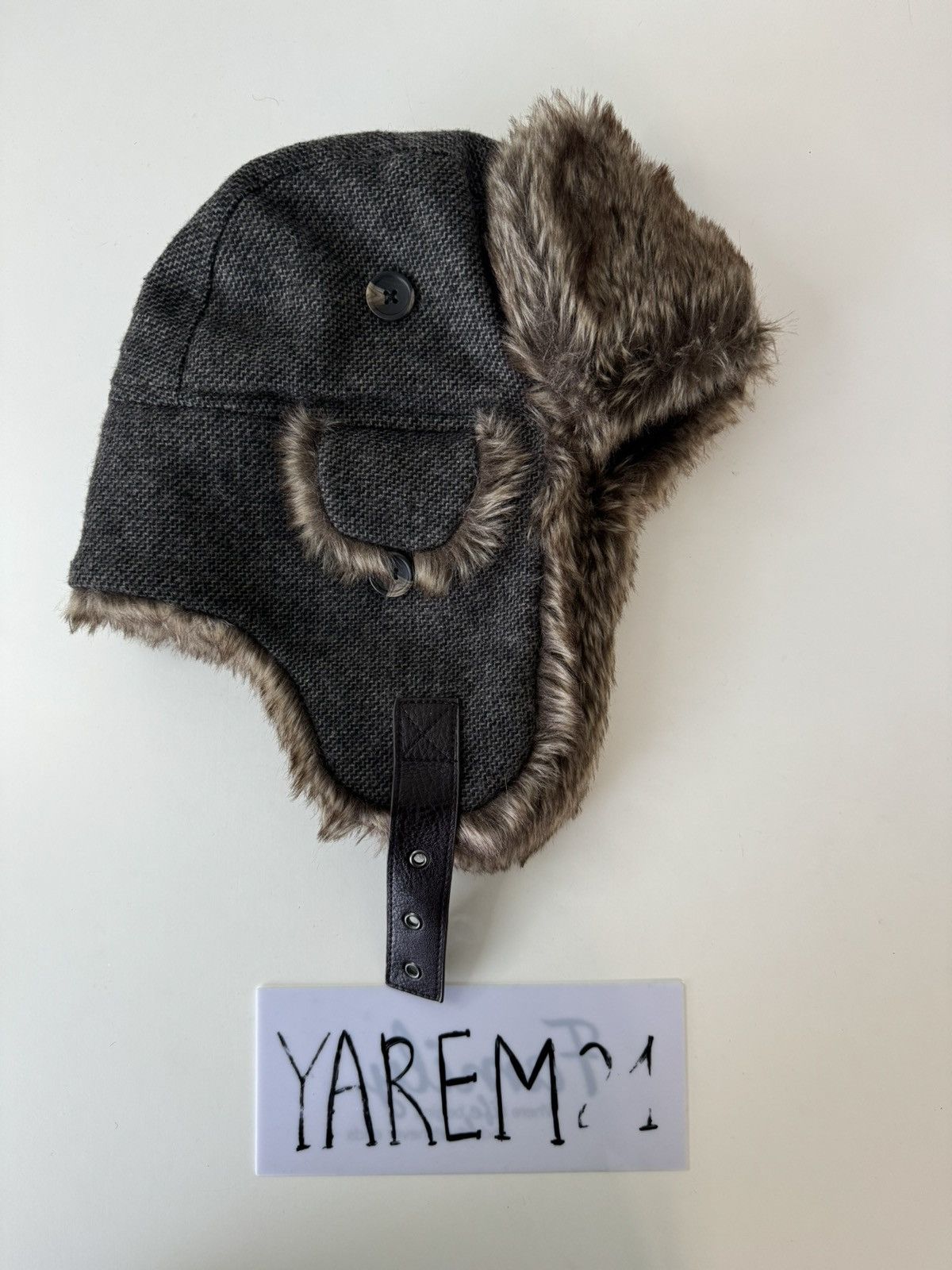 Japanese Brand Ushanka hat cap Size ONE SIZE - 1 Thumbnail