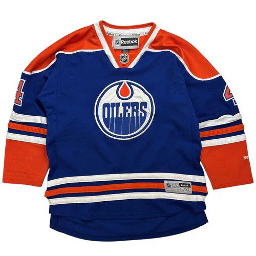 NHL Reebok Vintage Reebok Youth Edmonton Oilers Taylor Hall Home Jersey Grailed