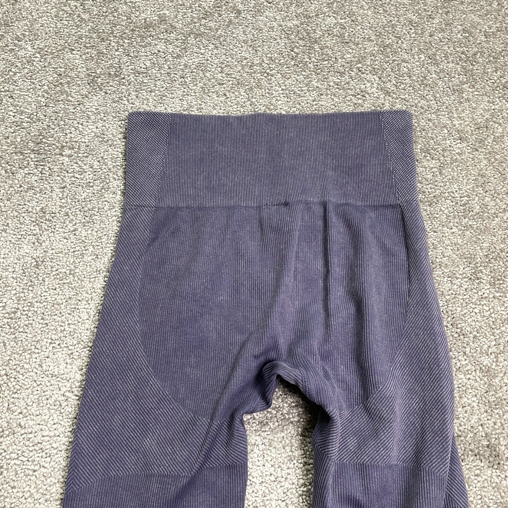 Vintage JOYLAB Compression Leggings Women's Small Purple Athletic Yoga Activewear 22in Waist Size 28" / US 6 / IT 42 - 3 Thumbnail