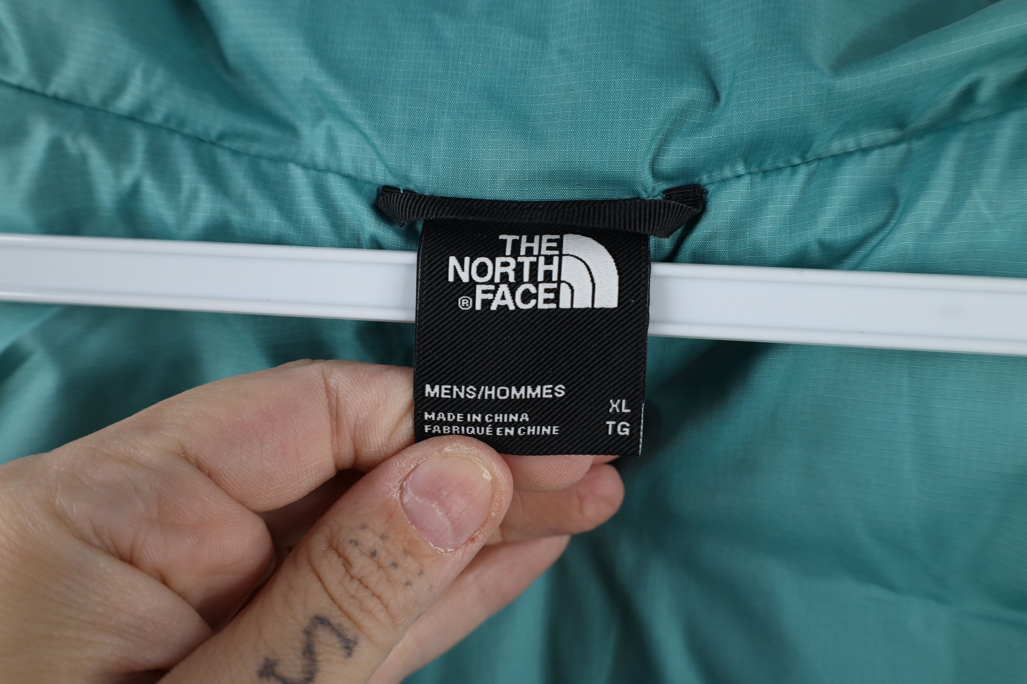 The North Face × Vintage The North Face 550 Duck Down Fill Puffer Vest Jacket Teal Size US XXL / EU 58 / 5 - 8 Thumbnail