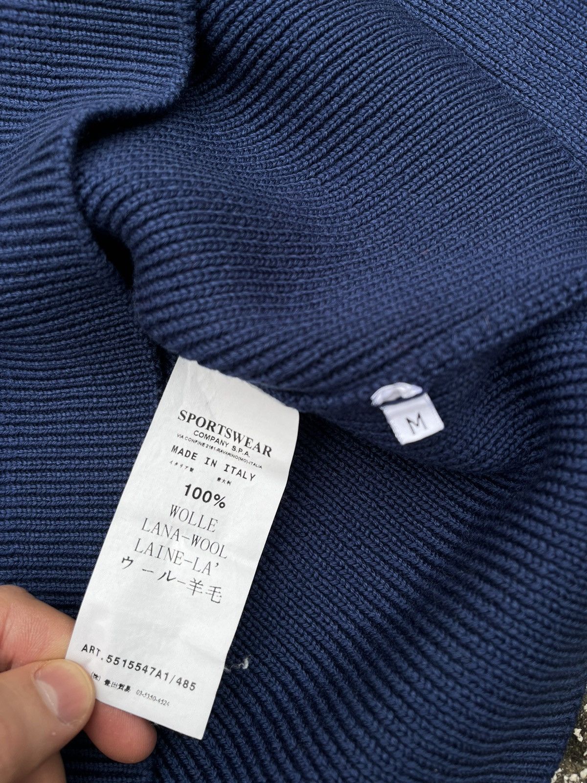 Stone Island Stone island Knitwear 2011 Wool 100% Medium Size US M / EU 48-50 / 2 - 6 Thumbnail