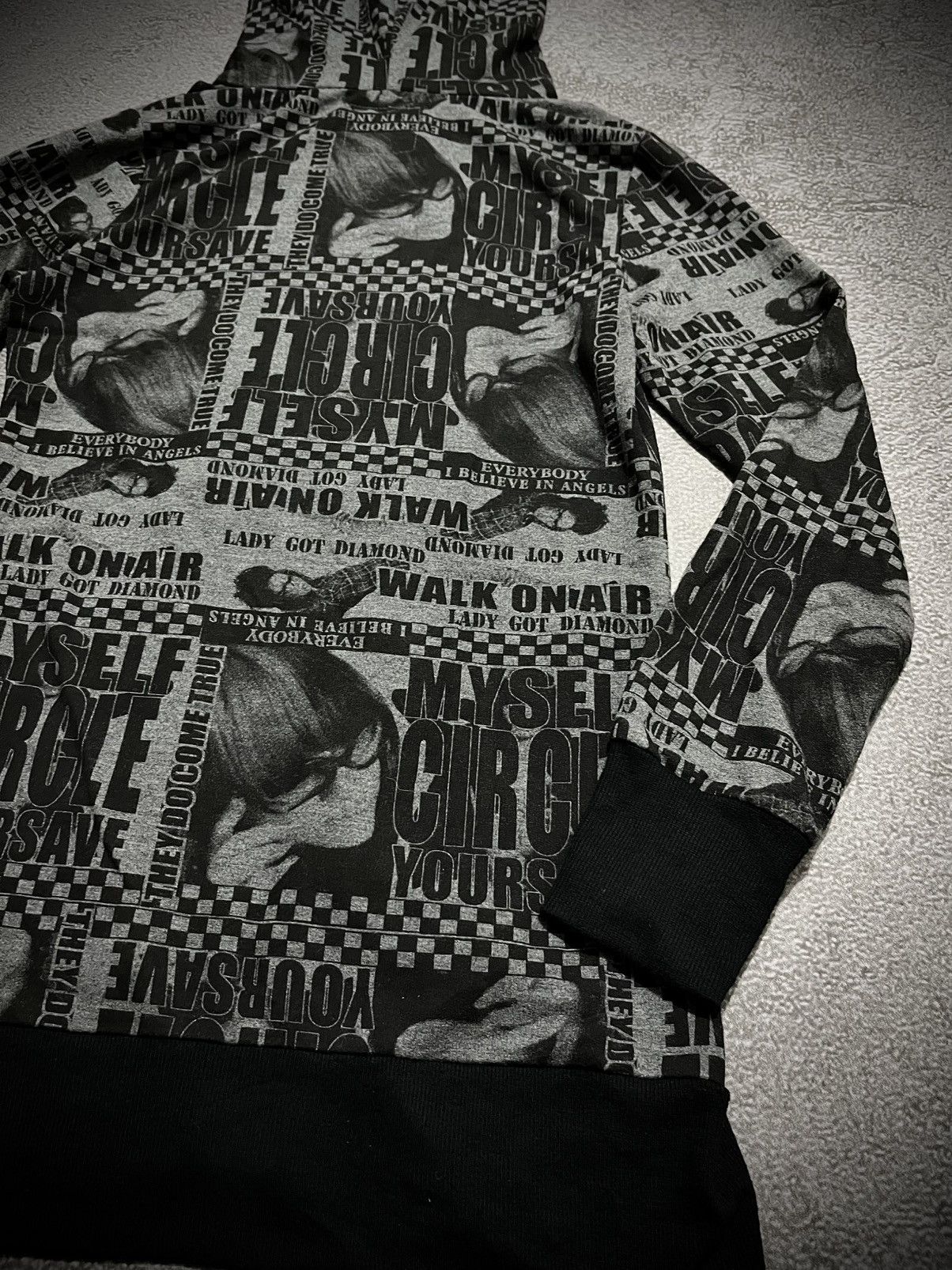 Japanese Brand Japanese Blue Strive Full Print Zip Hoodie y2k Size M / US 6-8 / IT 42-44 - 8 Thumbnail