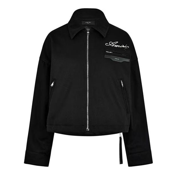 Amiri o1g2r1mq0824 Jacket in Black Size S / US 4 / IT 40 - 1 Thumbnail