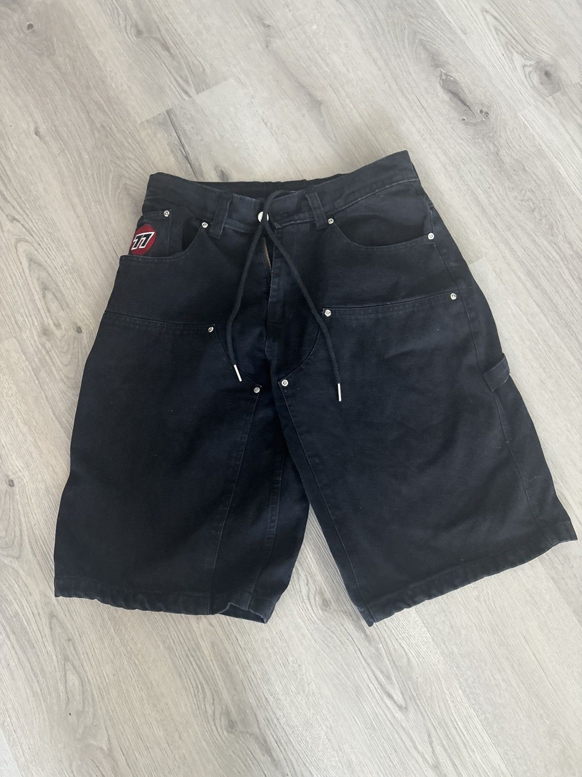 Other 77 Denim Double Knee Oversized Jorts Size US 31 - 1 Thumbnail