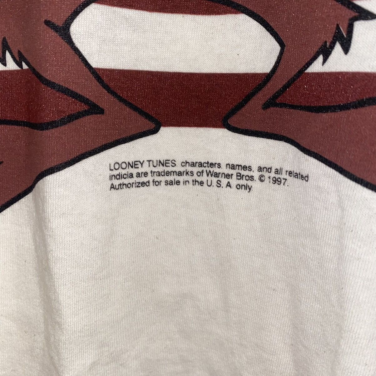 Delta Delta XXL 100% Cotton Looney Tunes Taz 1997 Graphic Tee Size US XXL / EU 58 / 5 - 3 Thumbnail
