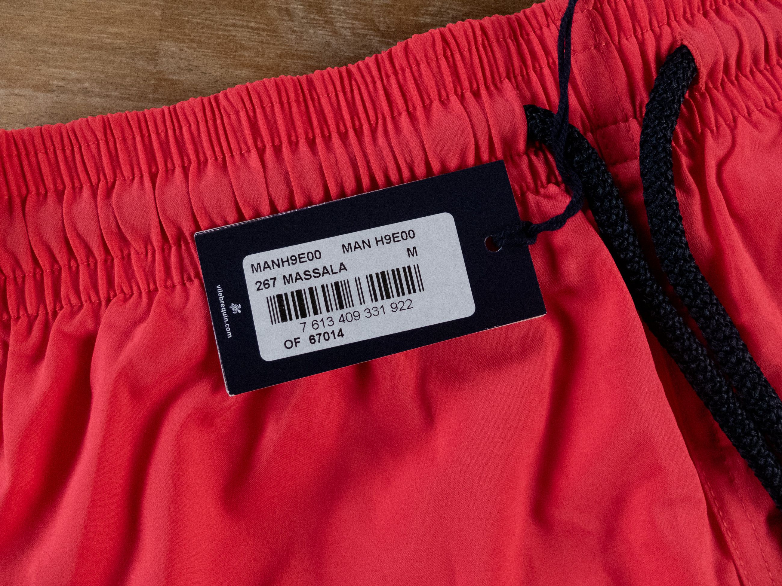 Vilebrequin VILEBREQUIN Massala solid pink fitted stretch swim shorts Size US 32 / EU 48 - 5 Thumbnail