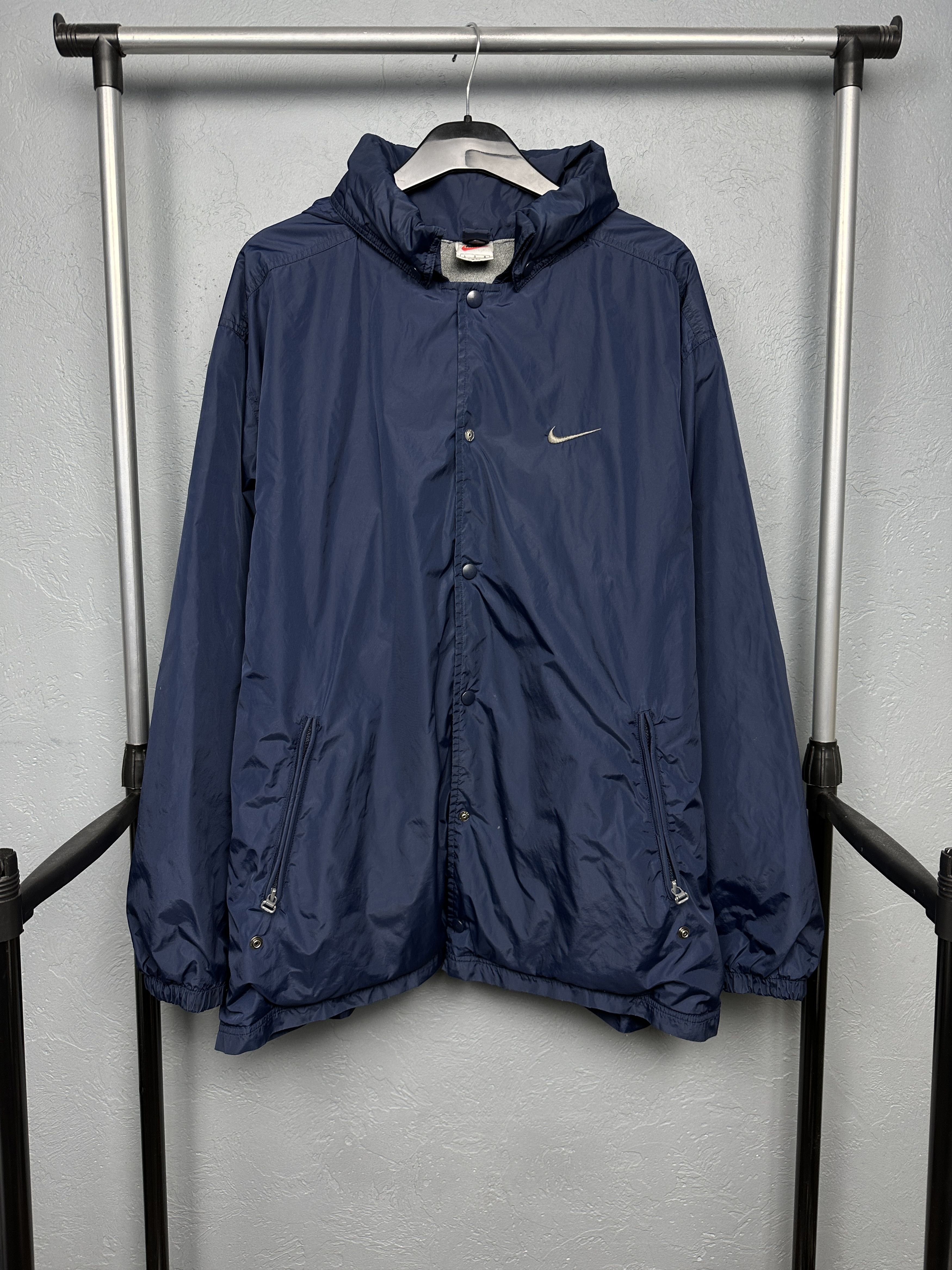 Nike Nike 90s Vintage Mens Nylon Jacket Size US L / EU 52-54 / 3 - 6 Thumbnail