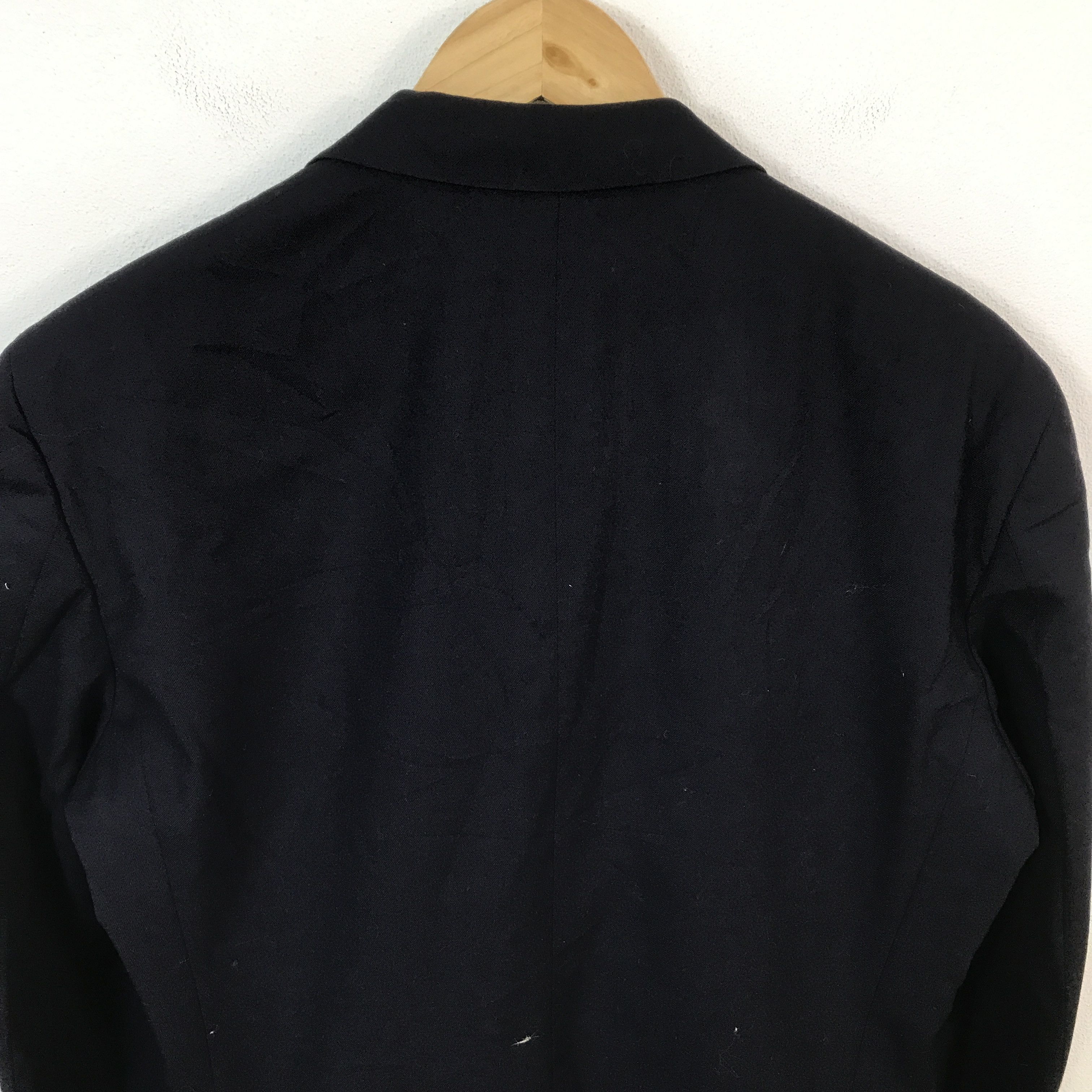 Polo Ralph Lauren × Vintage Vintage Polo Ralph Lauen Blazer Navy Coat jacket Size US L / EU 52-54 / 3 - 4 Thumbnail