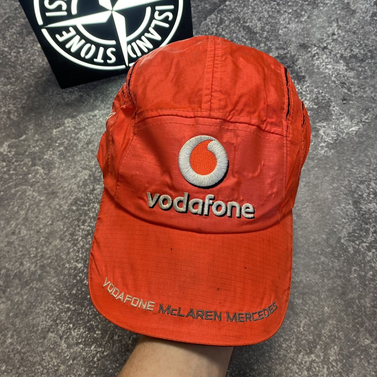 Mercedes-Benz × Vintage Vintage Mercedes McLaren Vodafone Red racing cap Size ONE SIZE - 2 Thumbnail