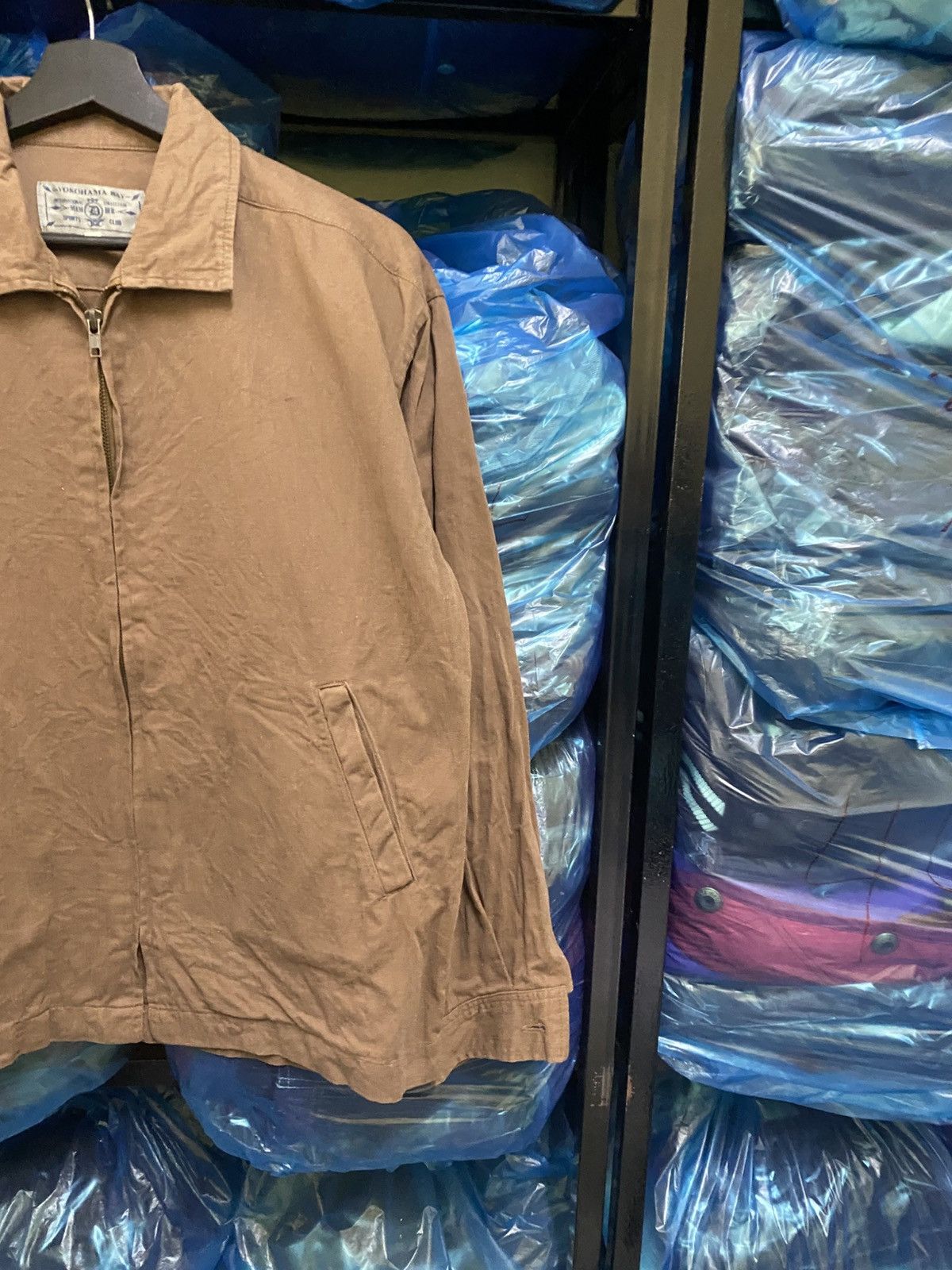 Japanese Brand Yokohama Bay Vintage Brown Cotton Jacket Casual Outerwear Size US L / EU 52-54 / 3 - 6 Thumbnail