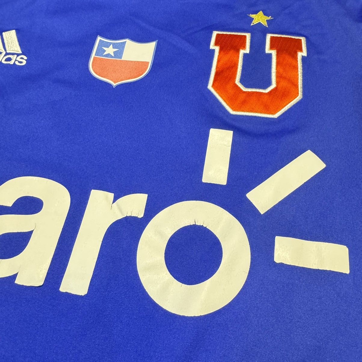 Adidas Universidad de Chile 12/13 home shirt #2 Videla Size US M / EU 48-50 / 2 - 7 Thumbnail