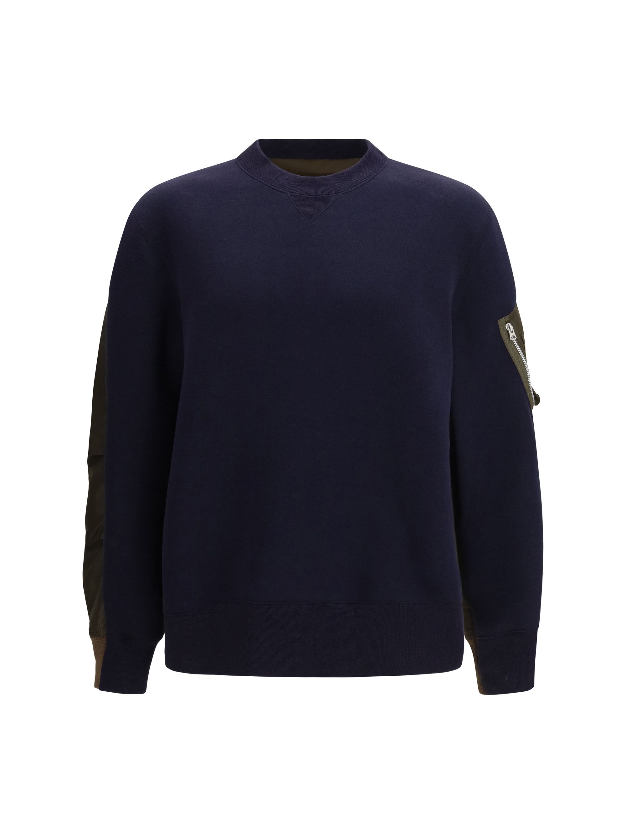 Sacai Paneled Sweatshirt Size US S / EU 44-46 / 1 - 1 Thumbnail