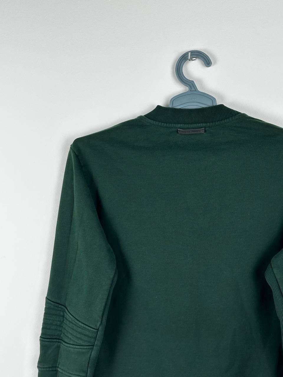 Dolce & Gabbana Men’s Dolce & Gabbana Green Leather Logo Sweatshirt Size US M / EU 48-50 / 2 - 10 Thumbnail