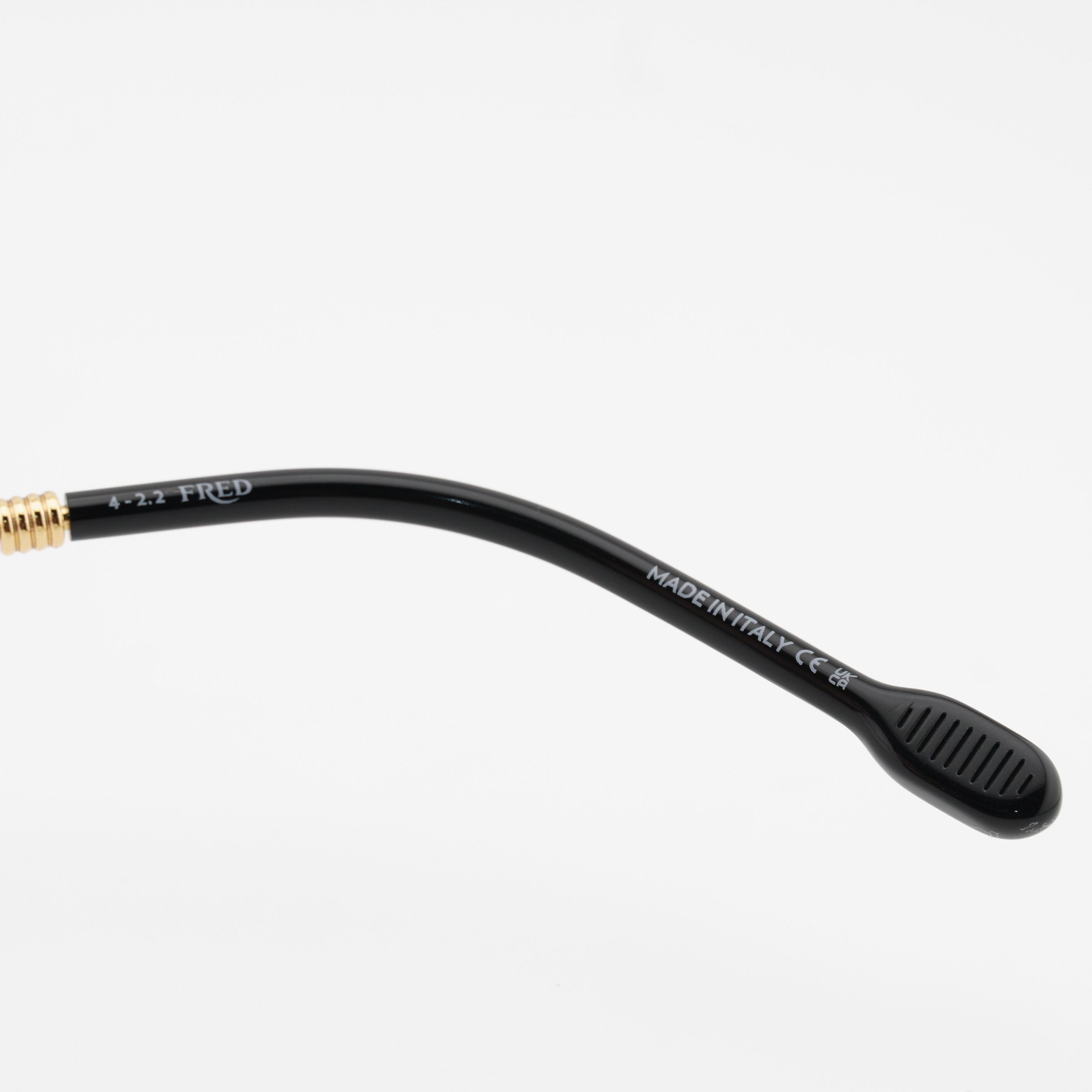 FRED Fred FG50043U 031 Rimless Eyeglasses Gold 61mm Aviator Frame Size ONE SIZE - 8 Thumbnail