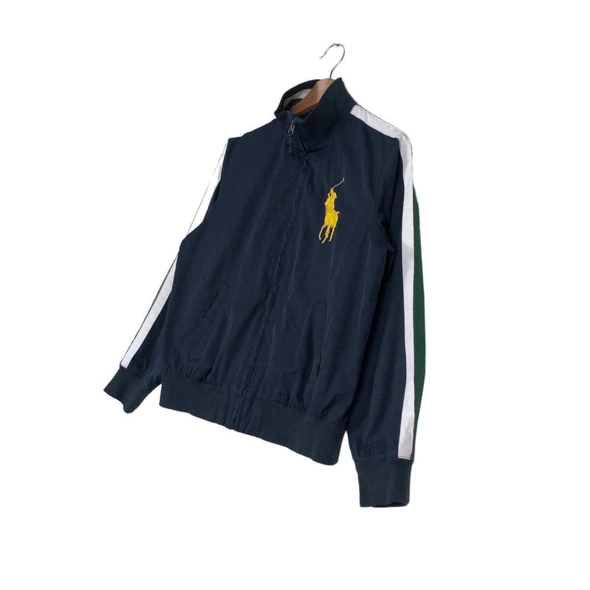 Japanese Brand 🔥Vintage Zipper Jacket Polo Ralph Lauren Big Pony Rare Size US L / EU 52-54 / 3 - 2 Thumbnail