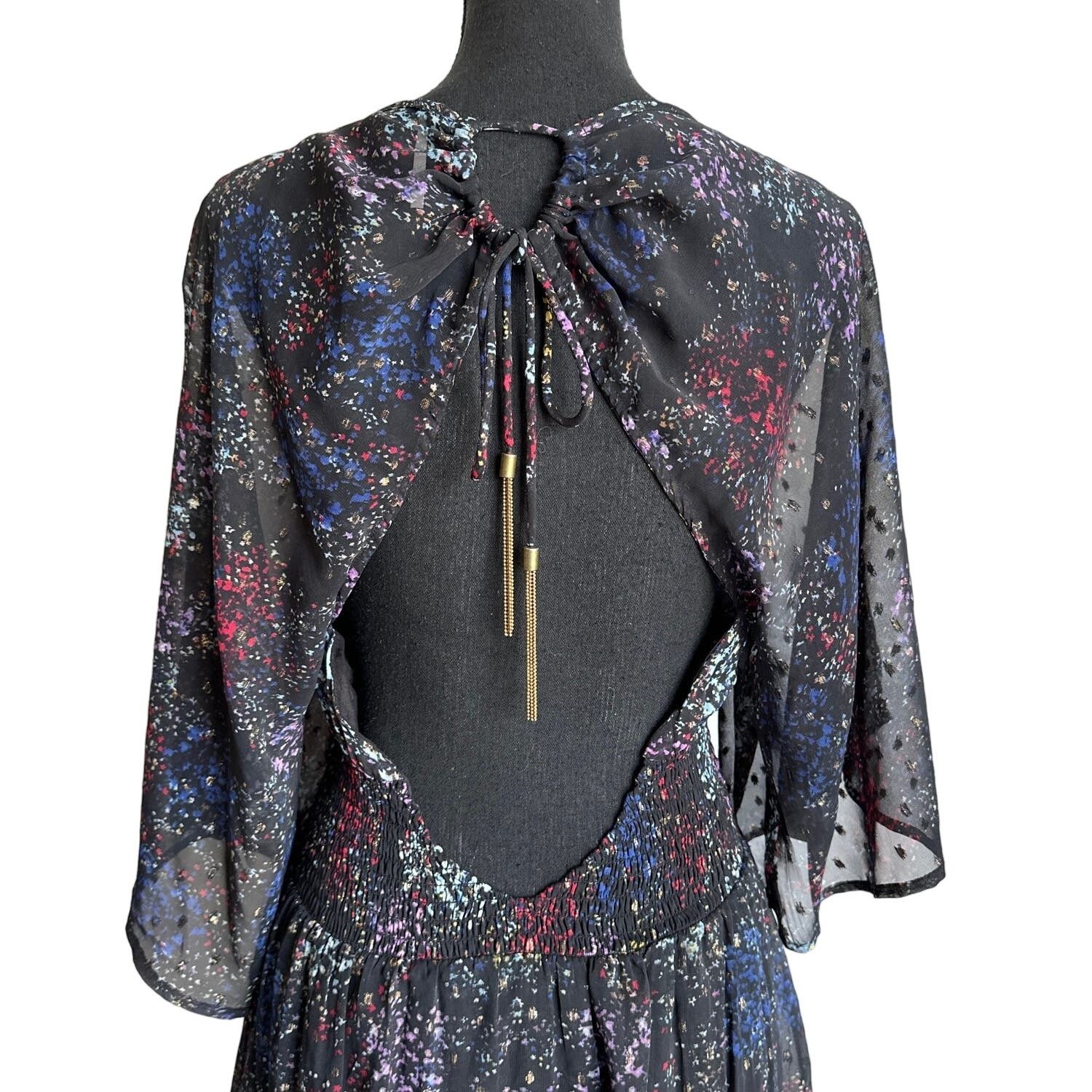 Free People Free People Black Dress Sz M Size M / US 6-8 / IT 42-44 - 4 Thumbnail