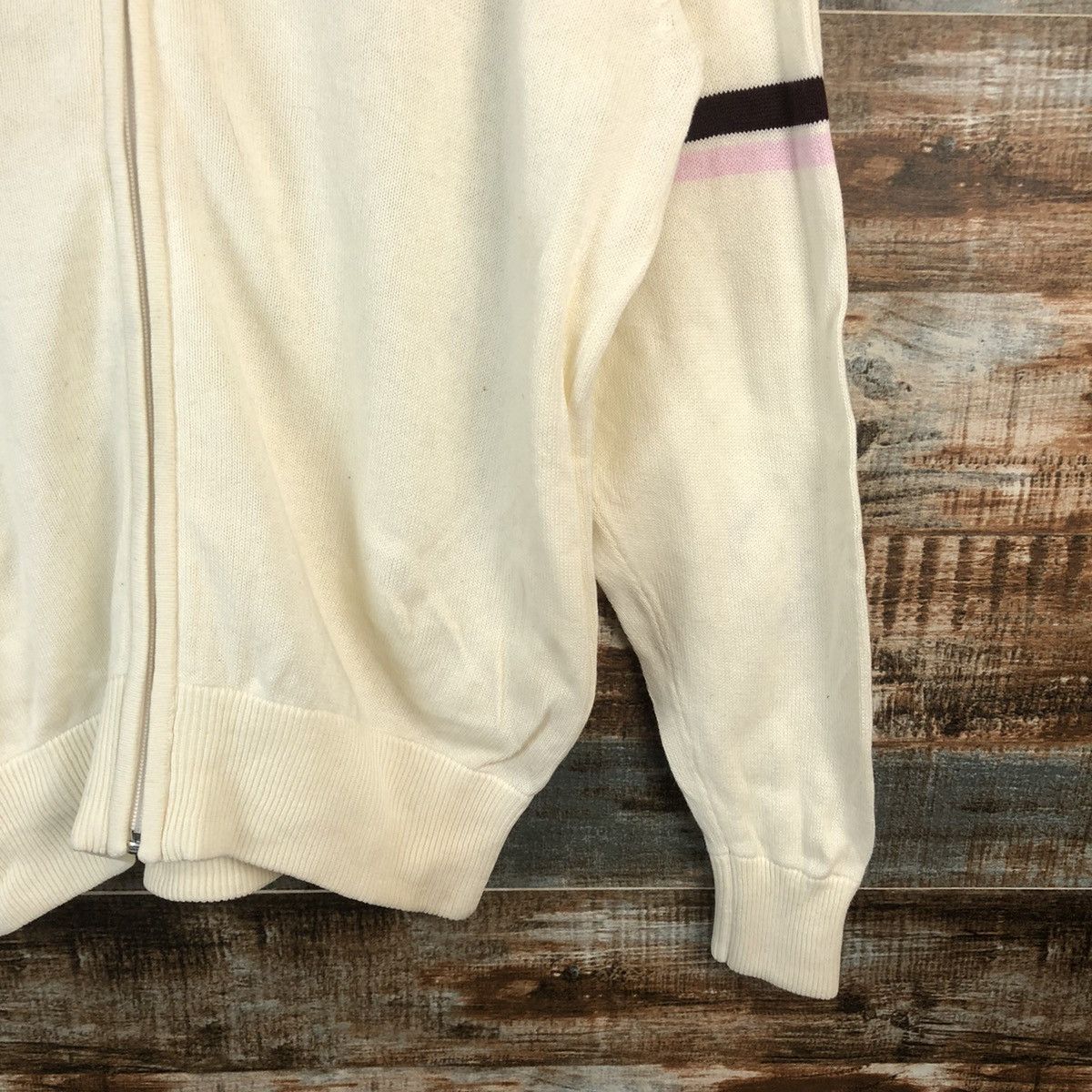 Vintage DL Yonex japan vintage White Knitwear #C751 Size US M / EU 48-50 / 2 - 8 Thumbnail