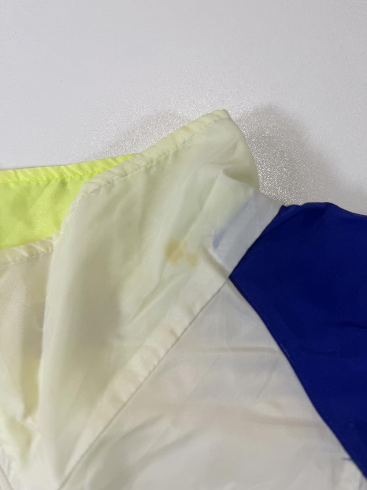 Unknown London Vintage Nike White and Blue Windbreaker Jacket Size US L / EU 52-54 / 3 - 5 Thumbnail