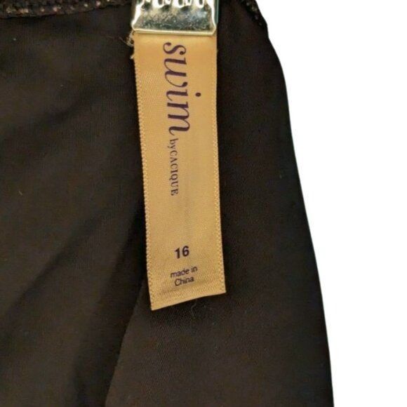 Other Plus Black Swim Skirt Bottom Size 18 Size 40" / US 18 - 4 Thumbnail