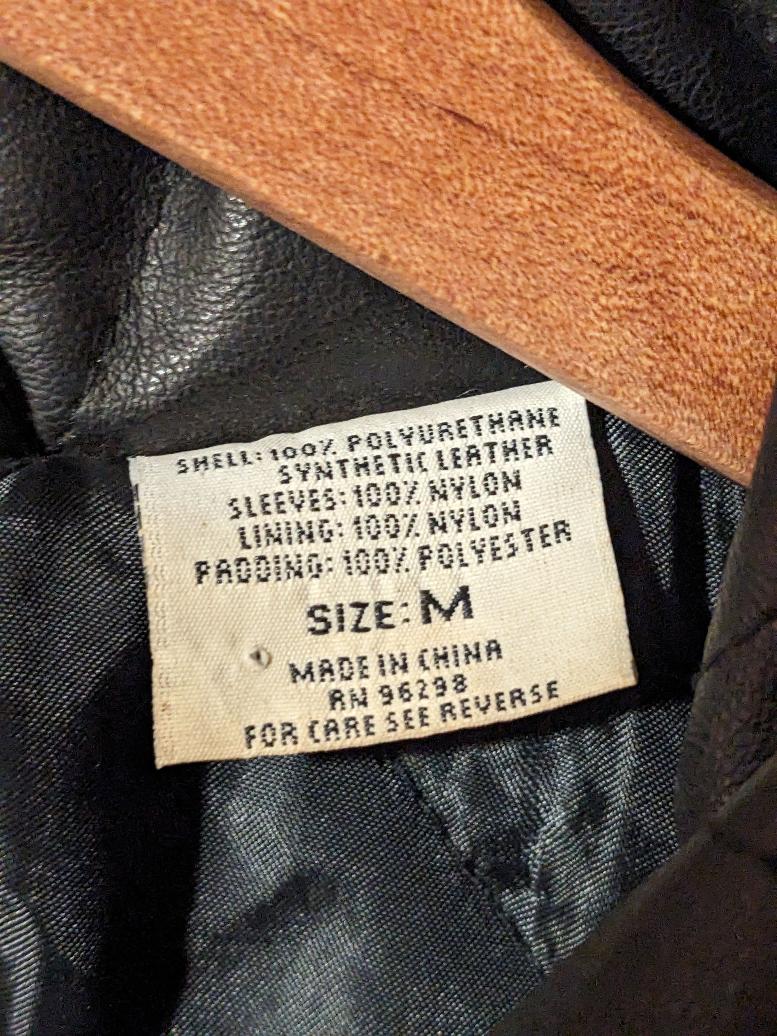 Vintage Vintage 1994 Navy Academy Medium St. Heliers Pleather Jacket Size US M / EU 48-50 / 2 - 6 Thumbnail
