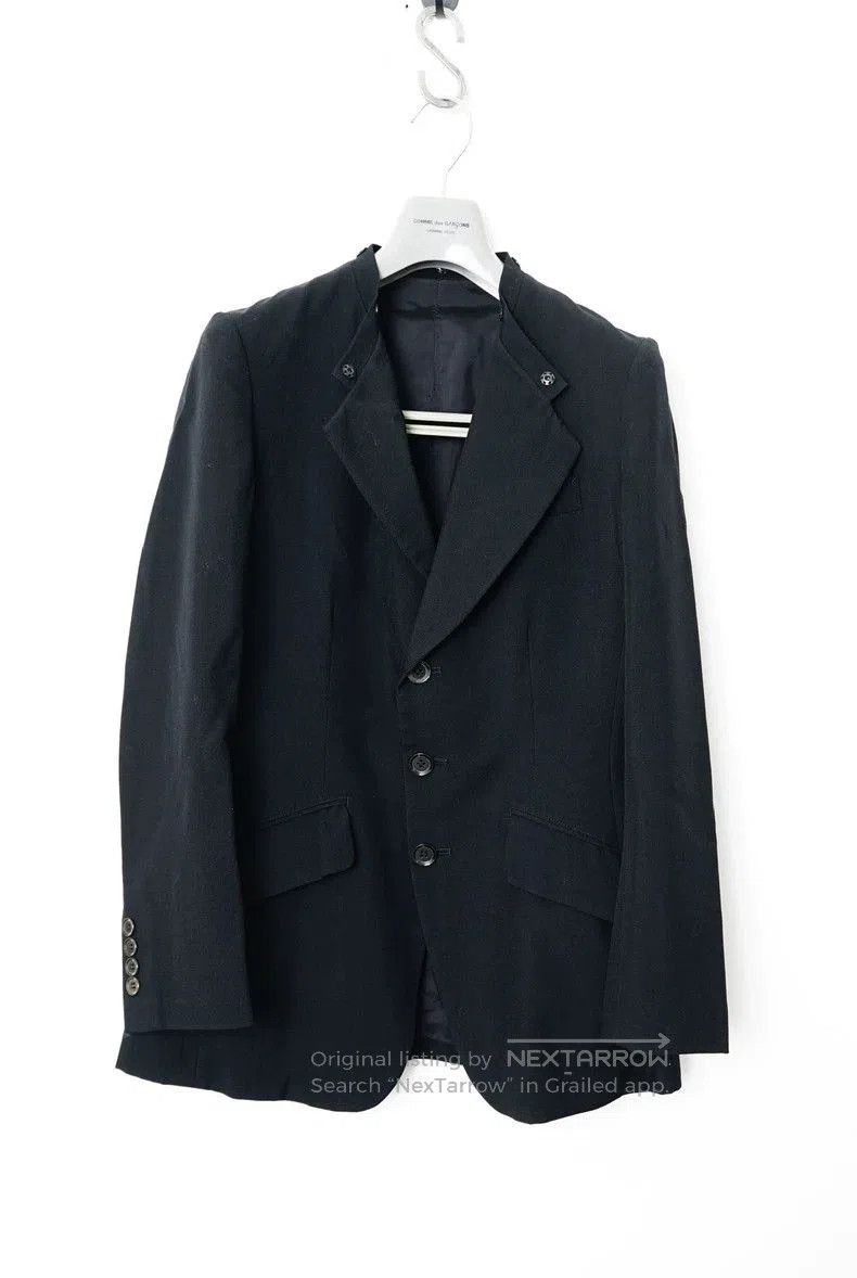 Yohji Yamamoto Yohji Yamamoto Detachable Collar Blazer. Size US XS / EU 42 / 0 - 3 Thumbnail
