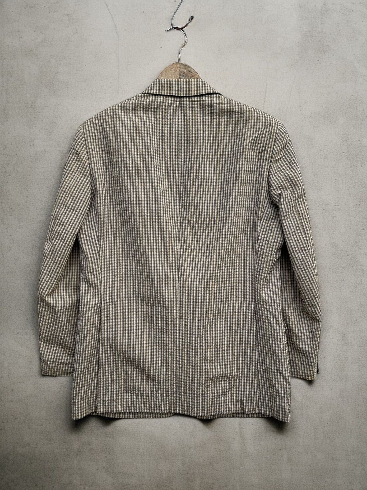Burberry × Vintage 🔥Vintage Burberrys Men's Classic Plaid Blazer Jacket Size US M / EU 48-50 / 2 - 2 Thumbnail