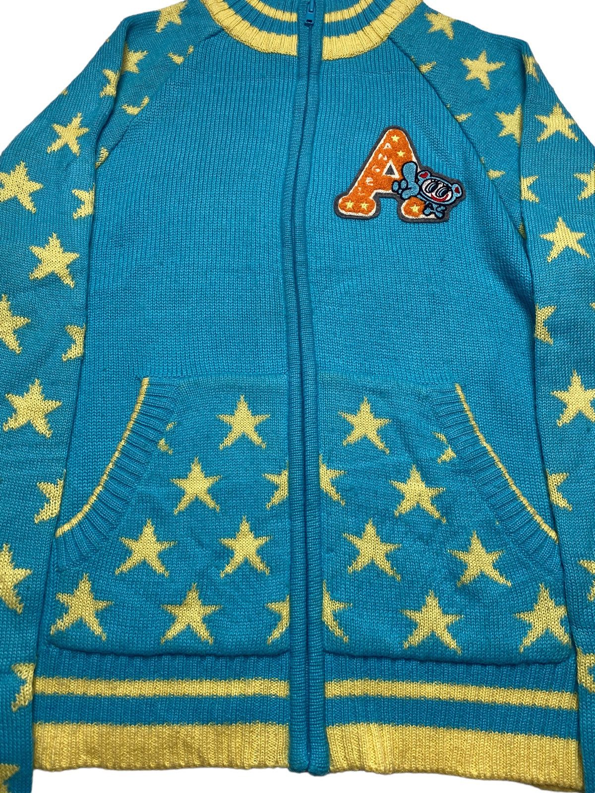 Angel Blue 2000s Angel Blue - Pop Star Knitted Track Jacket Size US M / EU 48-50 / 2 - 4 Thumbnail