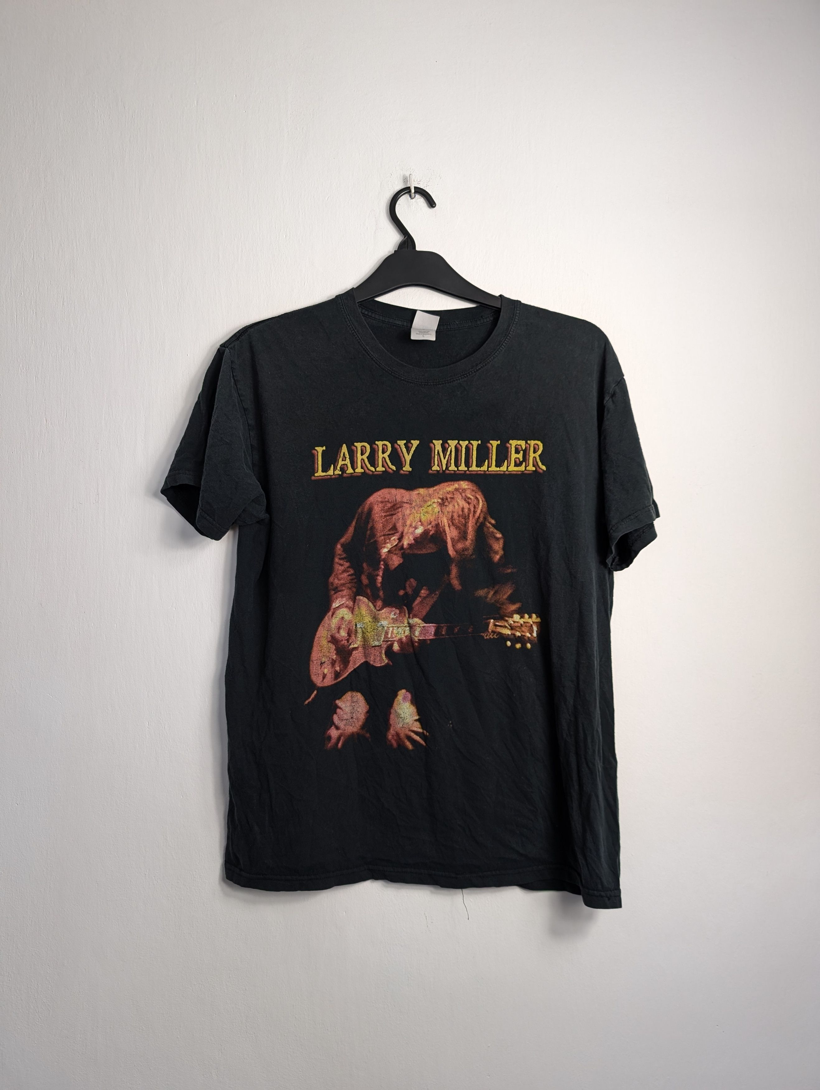 Vintage Larry Miller Band Vintage T-shirt Blues Rock Tour Tee Y2K Size US L / EU 52-54 / 3 - 1 Thumbnail
