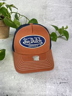 Originals Brown/Black Trucker - Von Dutch - бейсболку