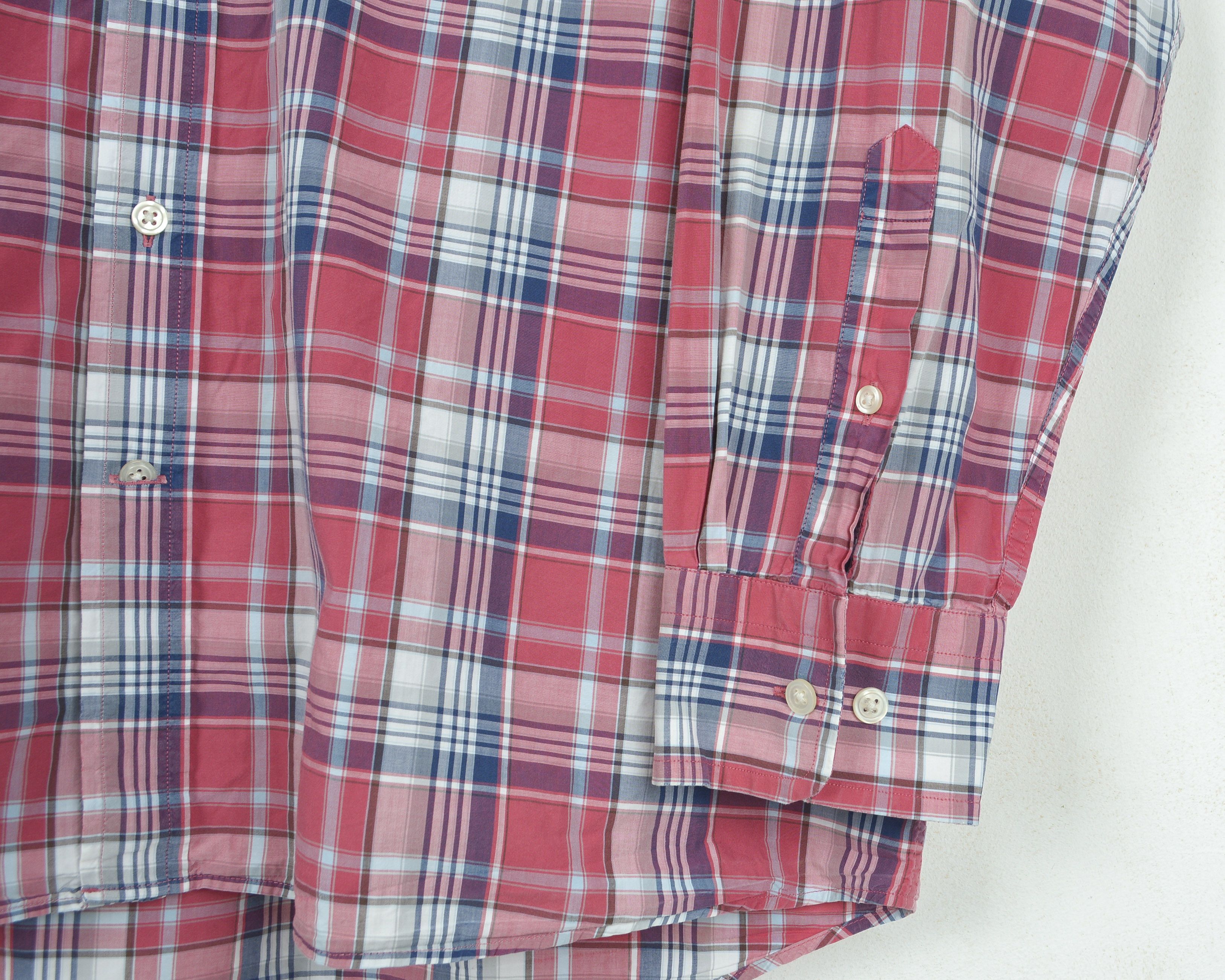 Gant Beach Comber Poplin 2XL Check Shirt Casual Plaid Long Sleeve Size US XXL / EU 58 / 5 - 4 Thumbnail