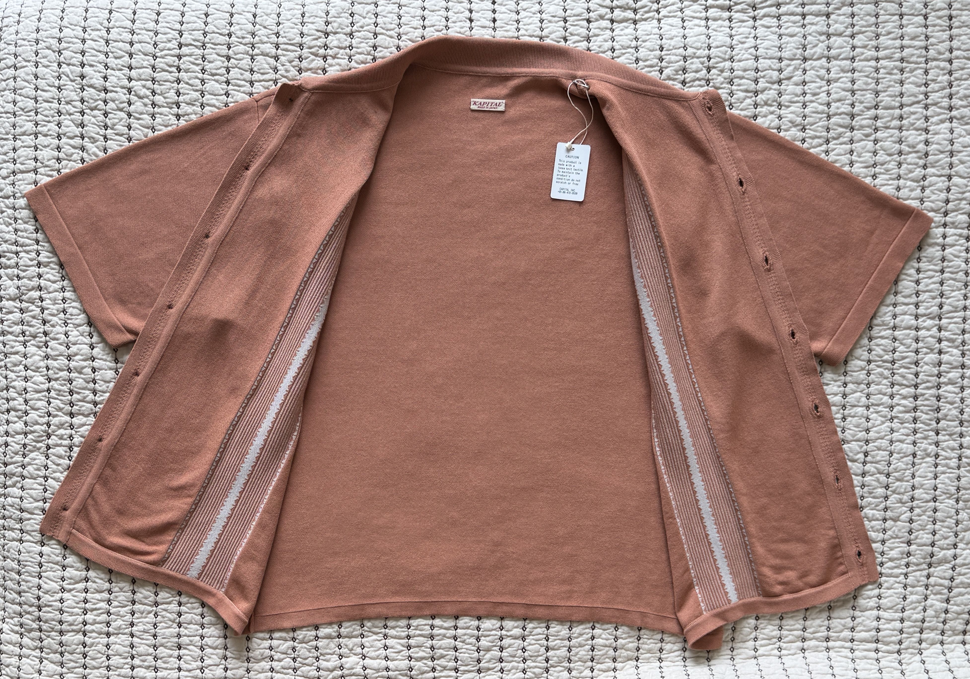 Kapital KAPITAL 14G COTTON KNIT TENNESSEE ALOHA KNIT SOHORENGA SZ 3 Size US L / EU 52-54 / 3 - 4 Thumbnail