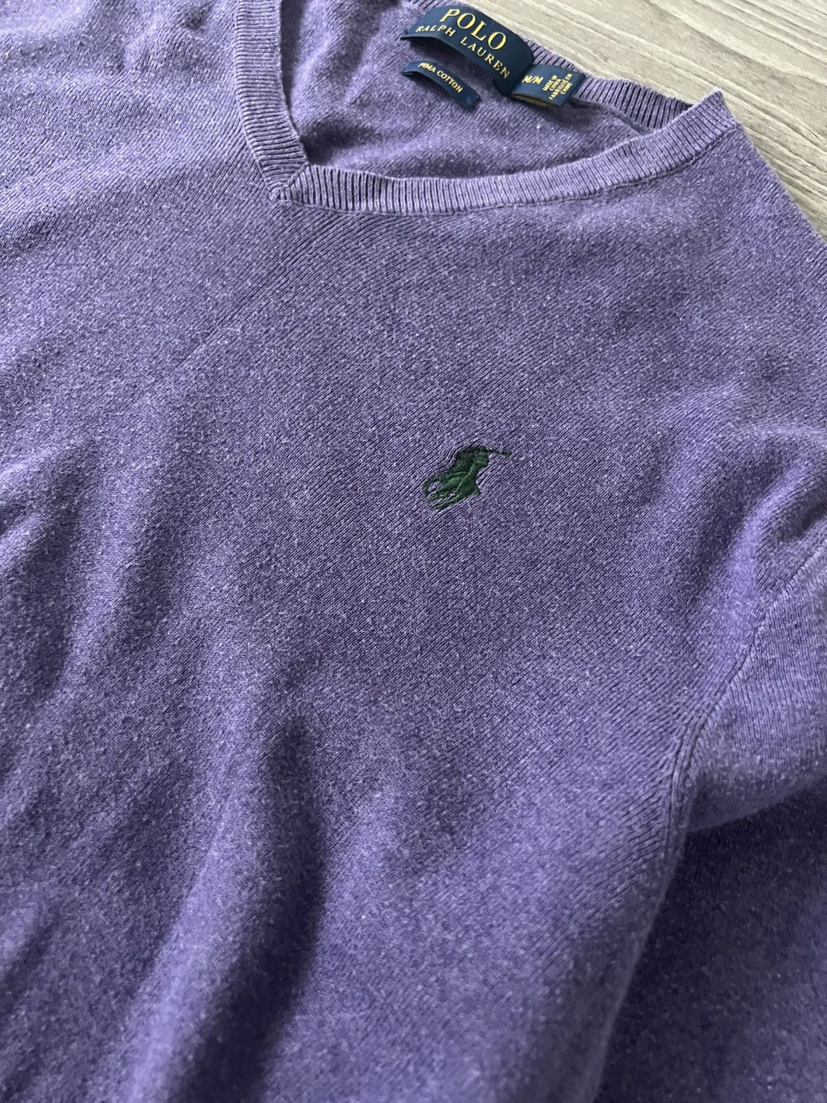 Designer × Polo Ralph Lauren × Ralph Lauren Polo Ralph Lauren RRL Pima Cotton Casual Sweater Size US M / EU 48-50 / 2 - 18 Thumbnail