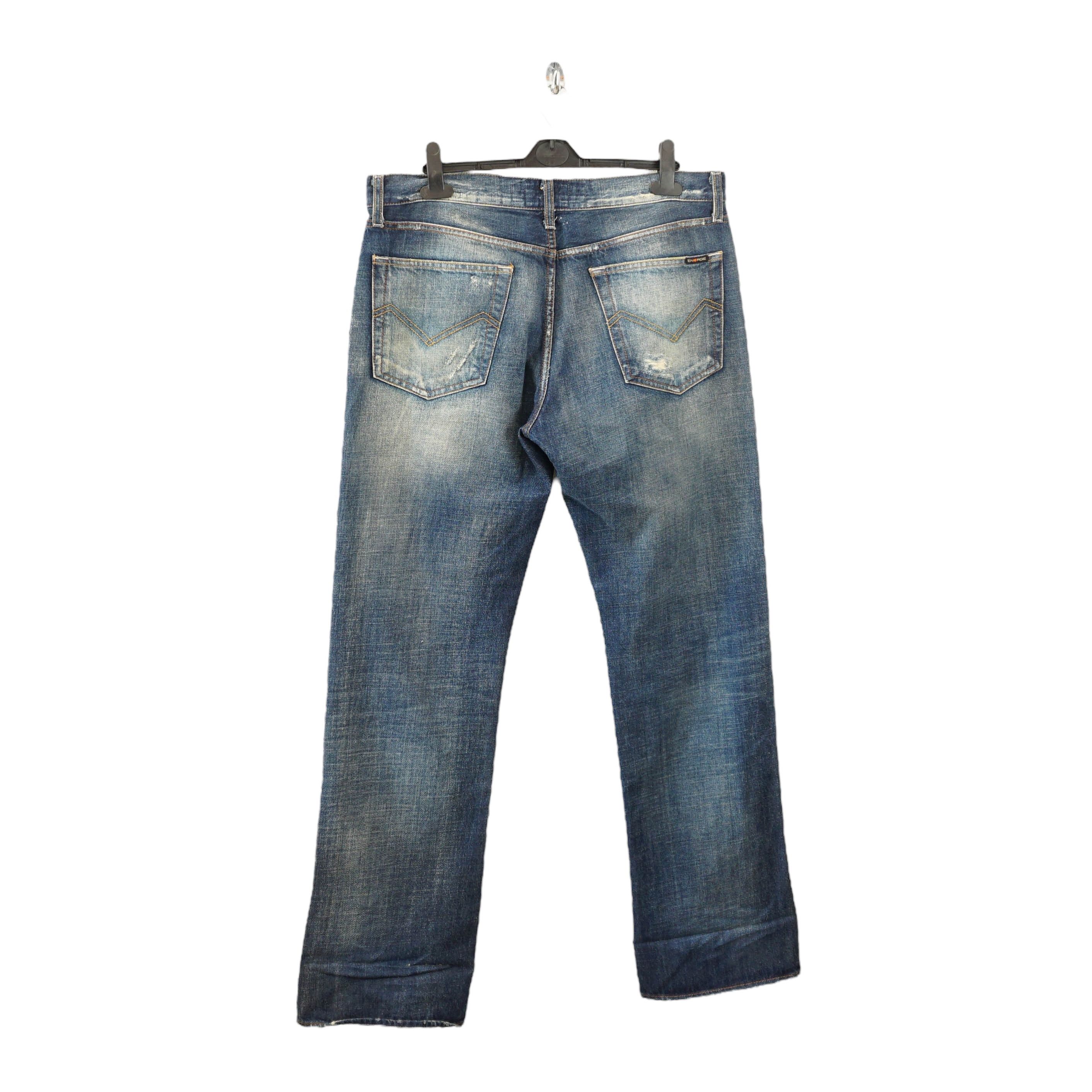Energie ENERGIE Y2K Washed Vintage Jeans Size US 36 / EU 52 - 3 Thumbnail