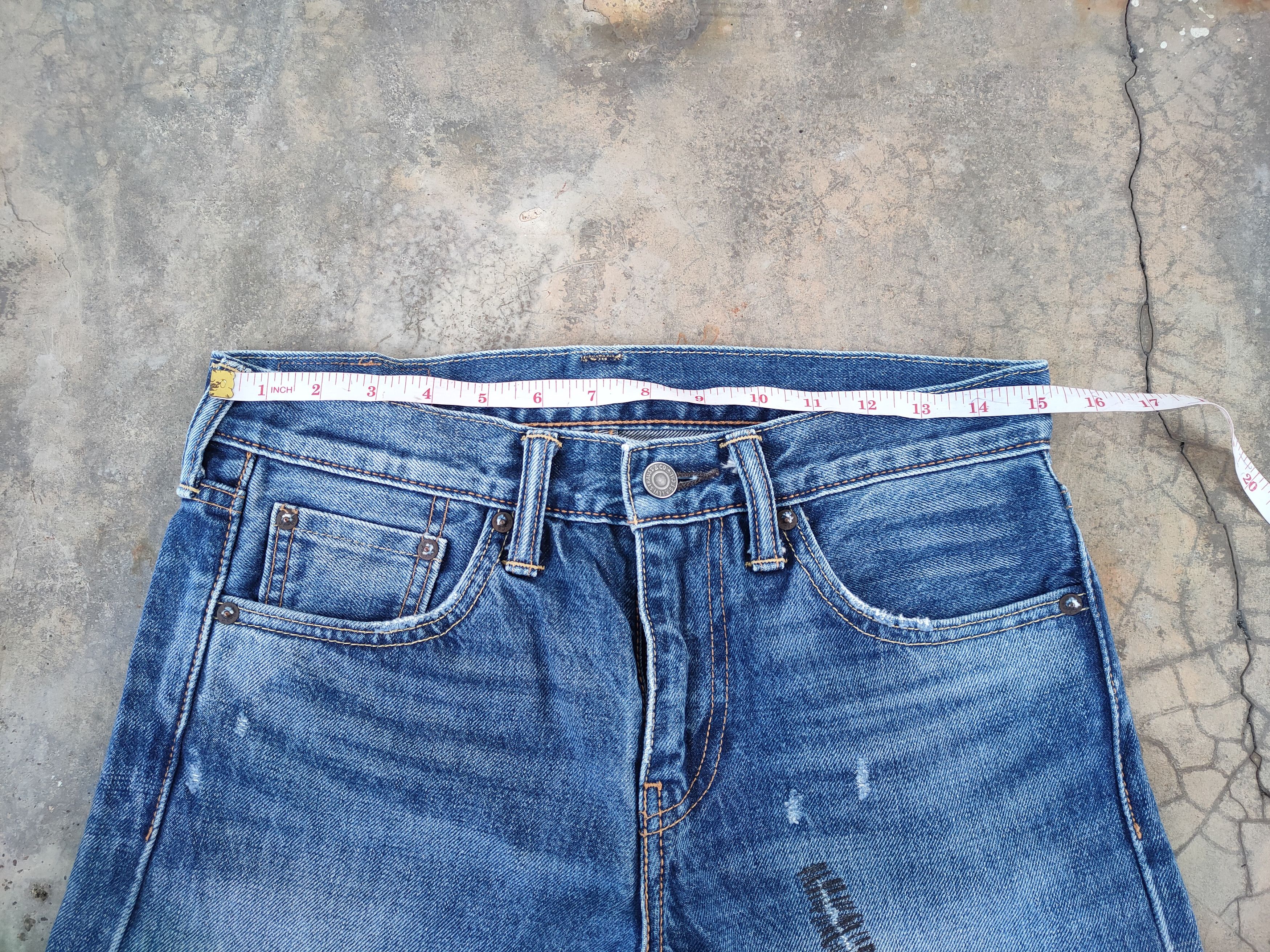 Levi's W30 VINTAGE LEVI'S 511 DISTRESSED JEANS DENIM PANTS Size US 30 / EU 46 - 7 Thumbnail