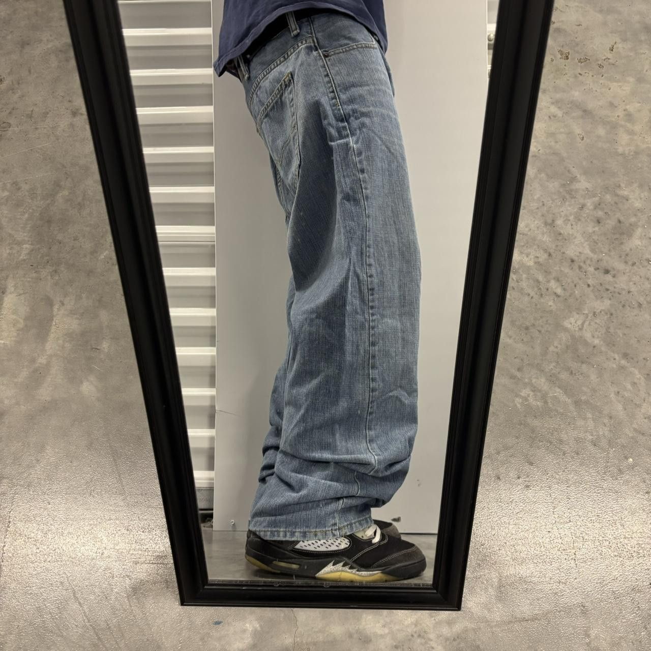 Levi's × Vintage Crazy Vintage Y2K/2000s Baggy Levis 569 Light Wash Skater Denim Jeans! Size US 38 / EU 54 - 2 Thumbnail