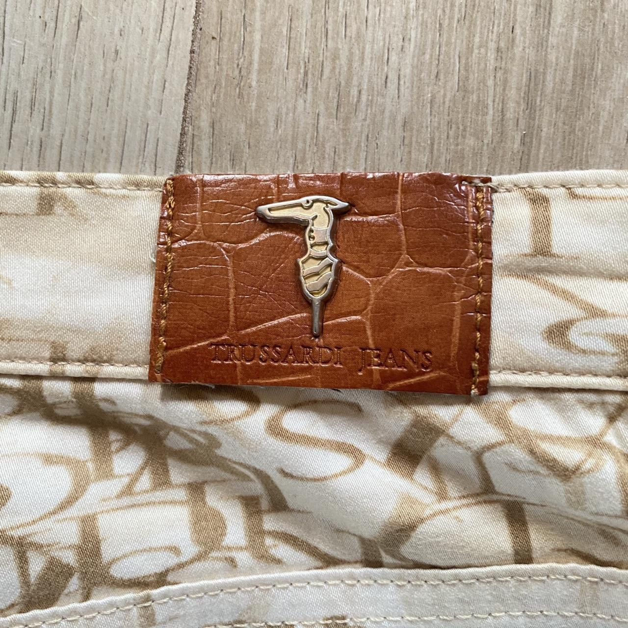 Trussardi Trussardi Y2K monogram logo jeans Size 28" / US 6 / IT 42 - 7 Thumbnail