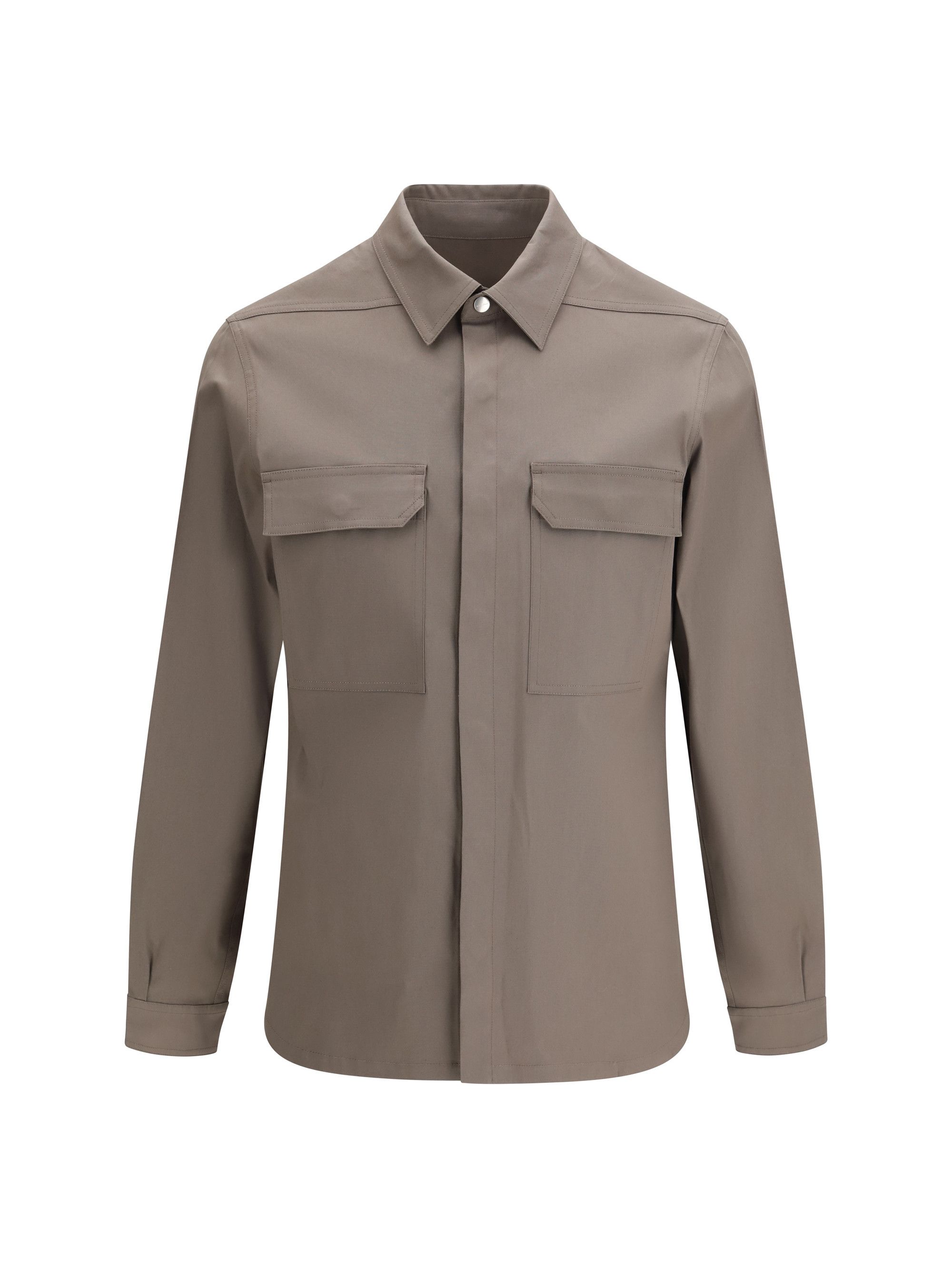 Rick Owens Boxy Outershirt Size US L / EU 52-54 / 3 - 1 Thumbnail