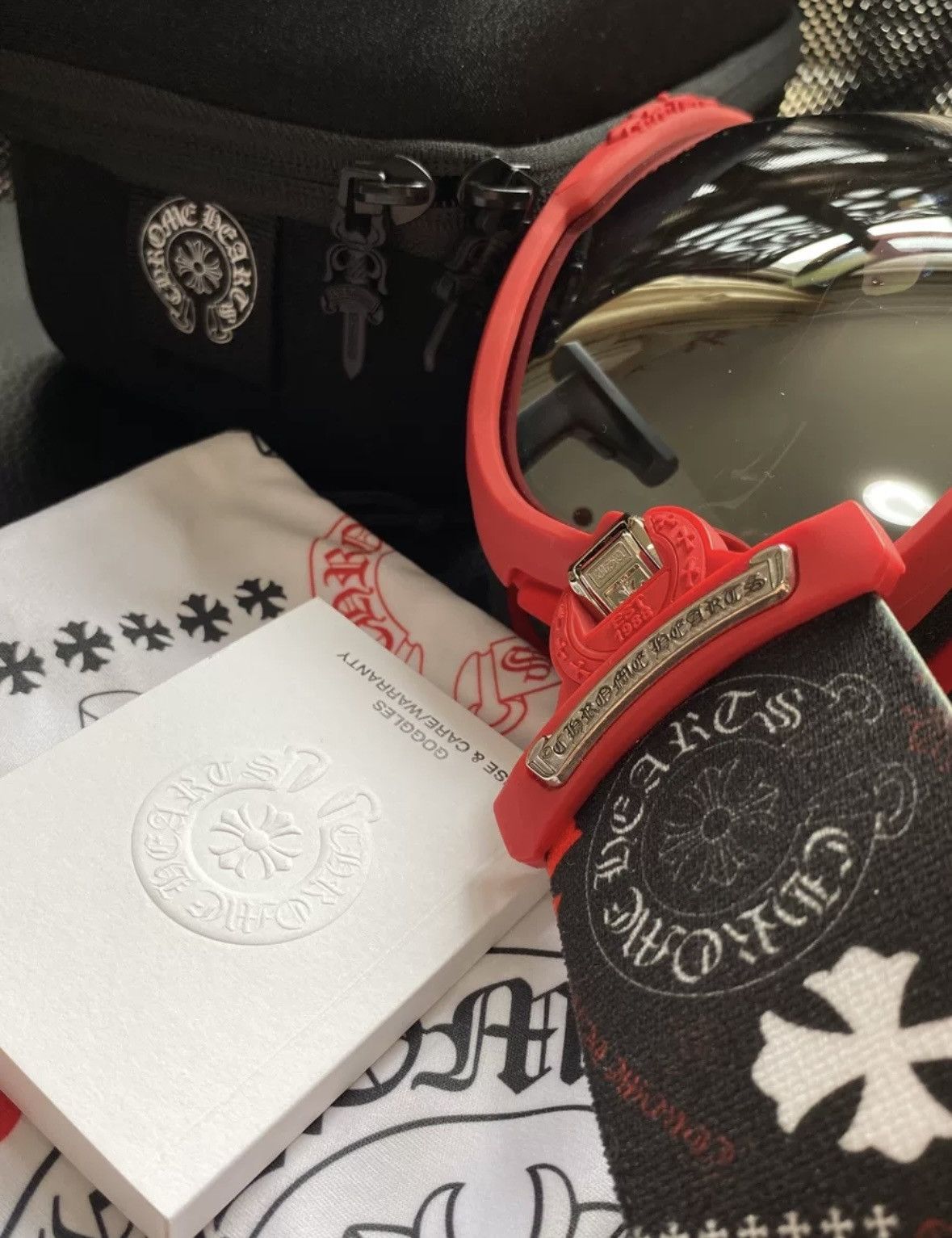Chrome Hearts Chrome hearts snow glasses Size ONE SIZE - 5 Thumbnail