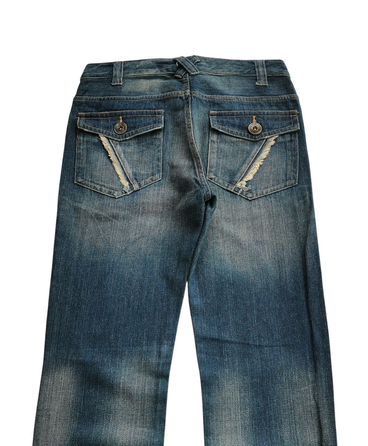 Hysteric Glamour Realmind Fuckin Patches Bootcut Jeans Size US 30 / EU 46 - 4 Thumbnail