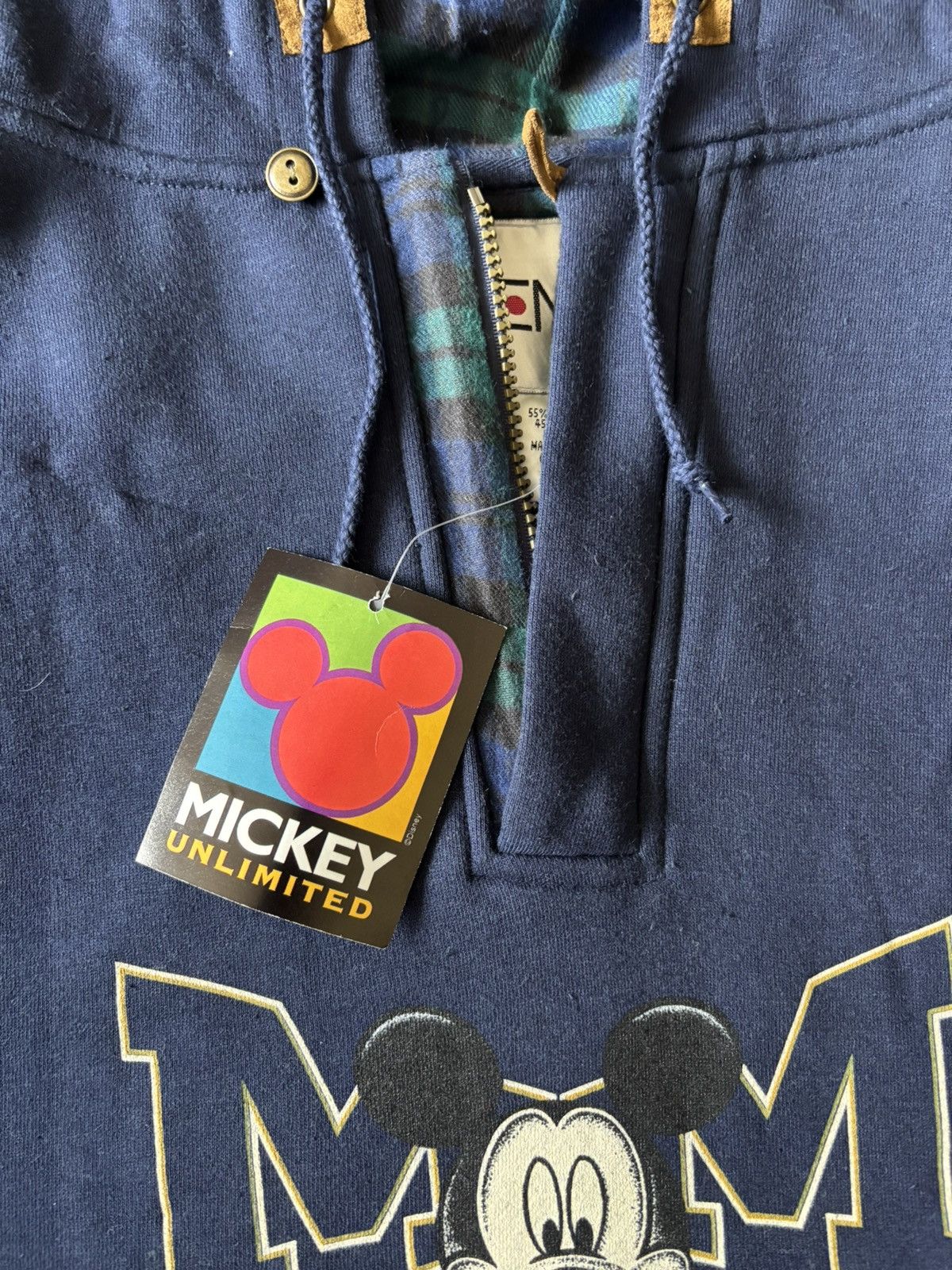 Disney × Vintage Vintage Disney Mickey Mouse hoodie Size US XL / EU 56 / 4 - 6 Thumbnail