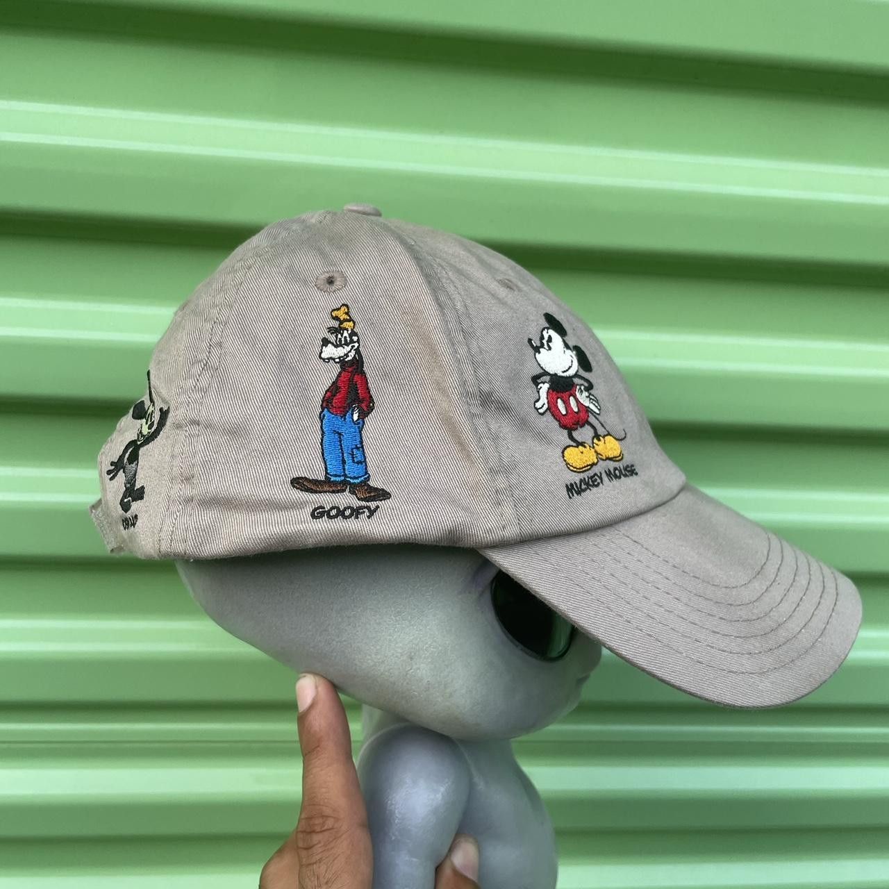 Disney Vintage Disney Parks Hat Mickey Mouse Goofy Pluto Donald Size ONE SIZE - 3 Thumbnail