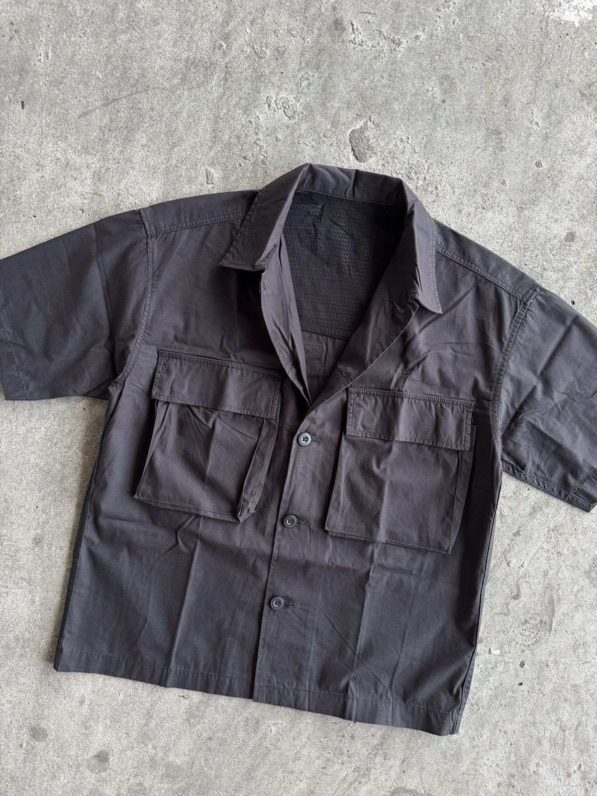 Japanese Brand GU Japanese Brand Workwear Design Double Pocket Shirts Size US L / EU 52-54 / 3 - 5 Thumbnail