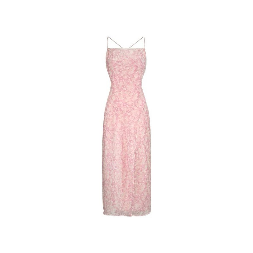 Zara Pink Starry Cloud Cowl Neckline Dress Size S / US 4 / IT 40 - 5 Thumbnail