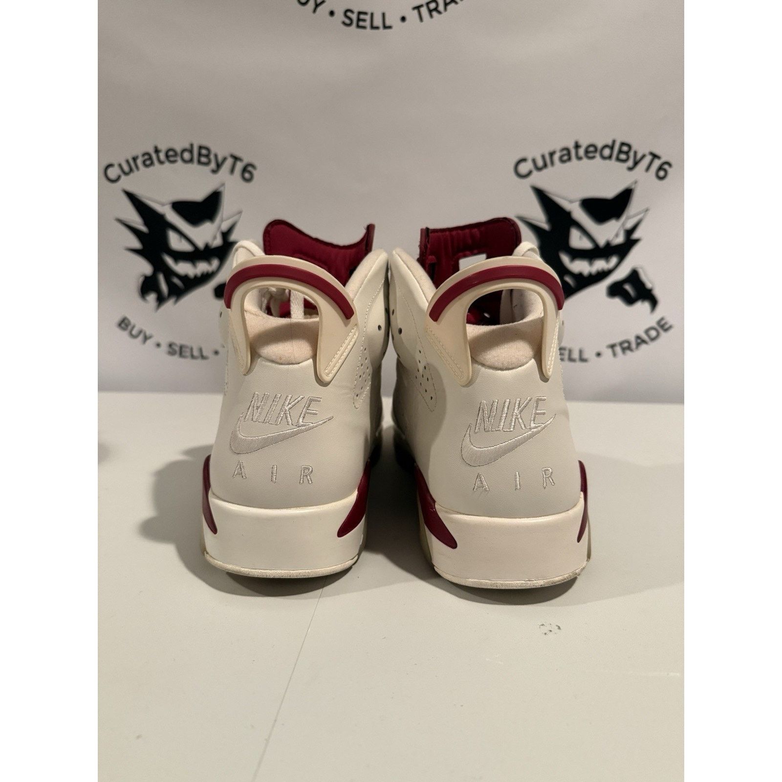 Jordan Brand Air Jordan 6 Retro ‘Maroon’ 2015 Size 13 Size US 13 / EU 46 - 4 Thumbnail