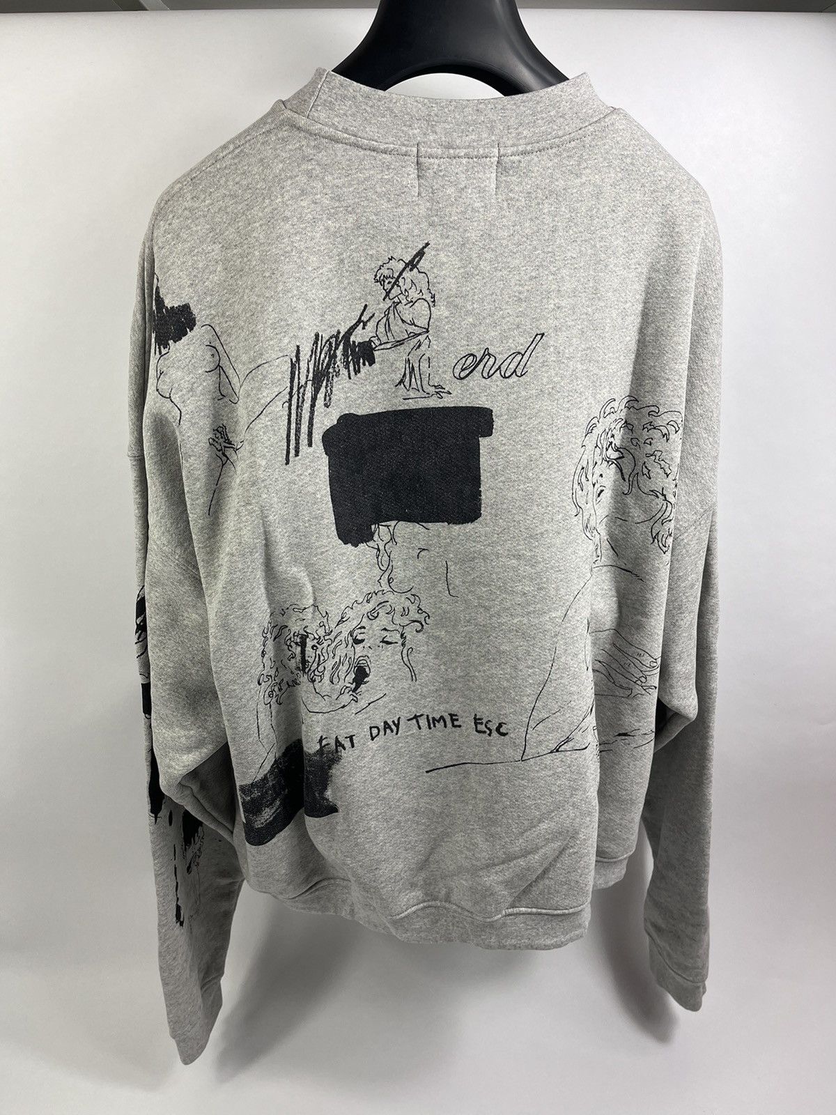 Enfants Riches Deprimes OVERSIZED ART WORK SWEATSHIRT Size US L / EU 52-54 / 3 - 2 Thumbnail