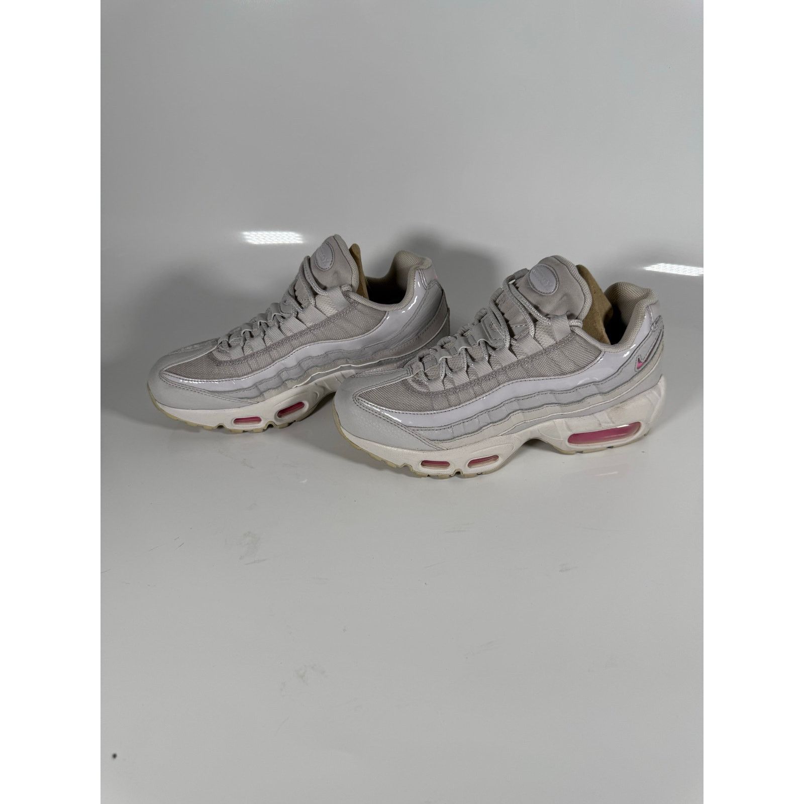 Nike Nike Air Max 95 White Pink Women’s Size 6.5 Running Shoes Size US 6.5 / IT 36.5 - 1 Thumbnail