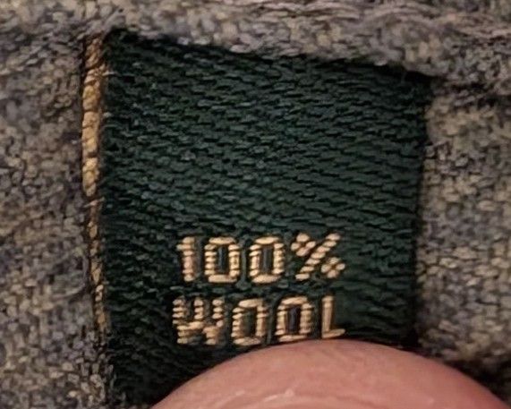 Filson C.C. Filson 100% Wool Button Up Field Shirt Size US L / EU 52-54 / 3 - 4 Thumbnail