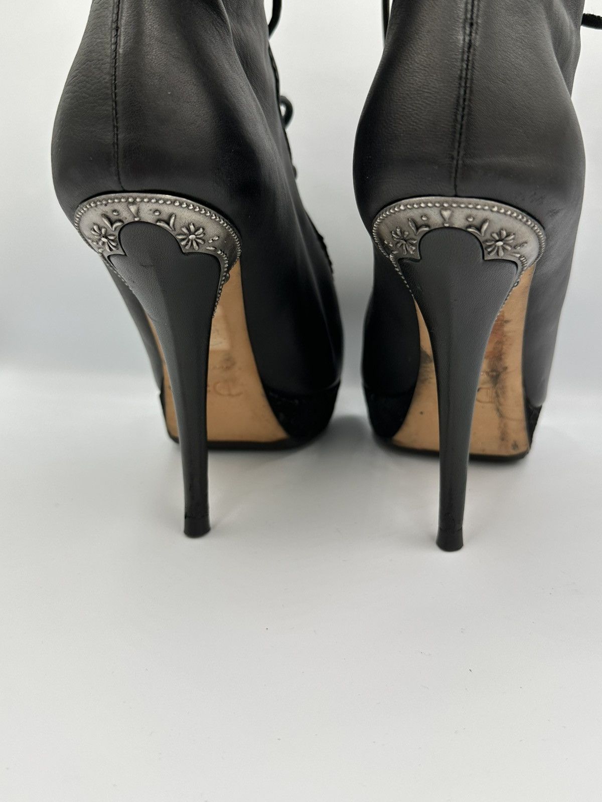 Dior Christian Dior leather lace up Boots very rare Size US 9 / IT 39 - 11 Thumbnail
